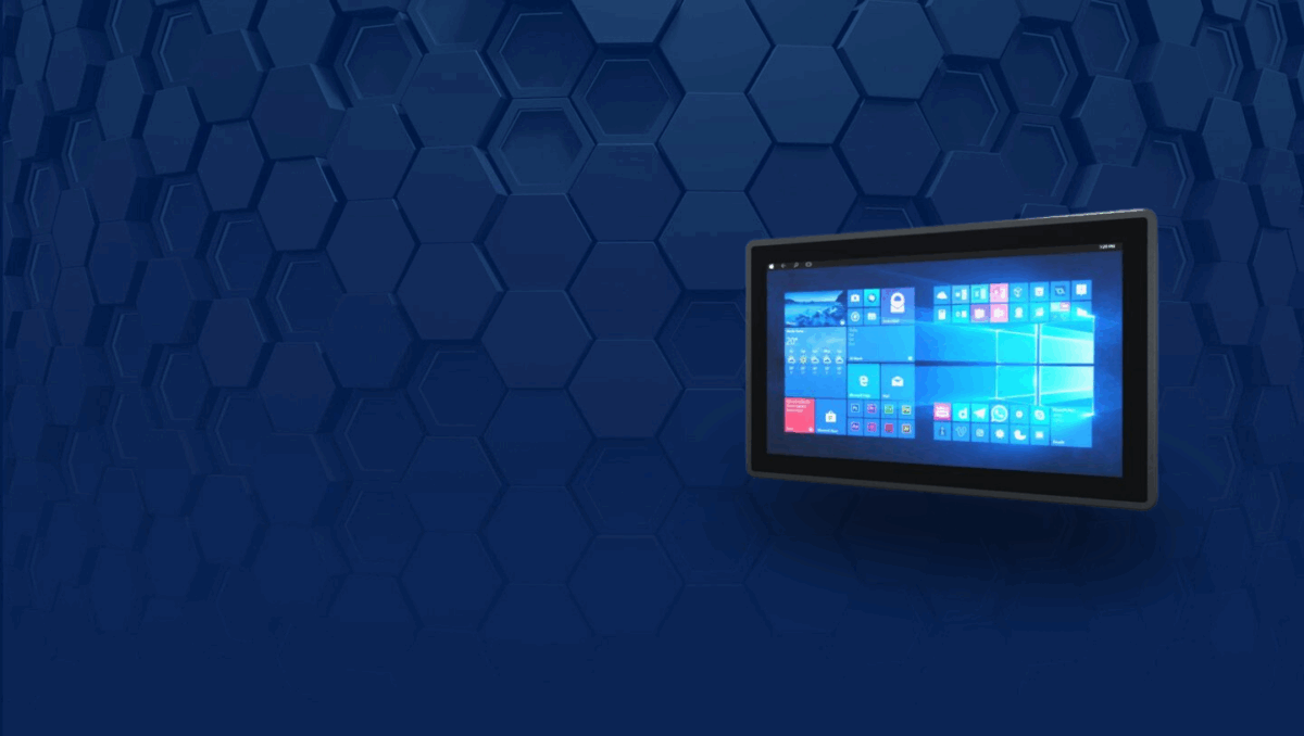 E-Life EPC-621 G3 endüstriyel Panel PC, geniş ekranlı ve şık tasarım