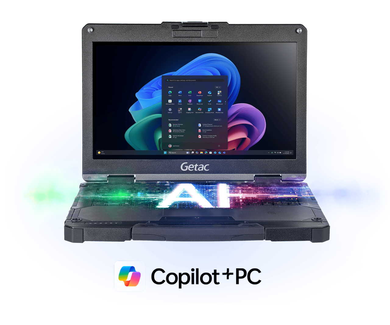 Getac B360 Plus Copilot+ PC ve AI özellikleri