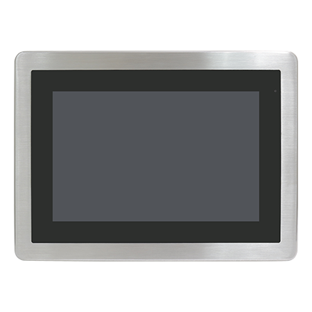 ViTAM 8B paslanmaz çelik, IP69K yıkanabilir HMI panel görseli