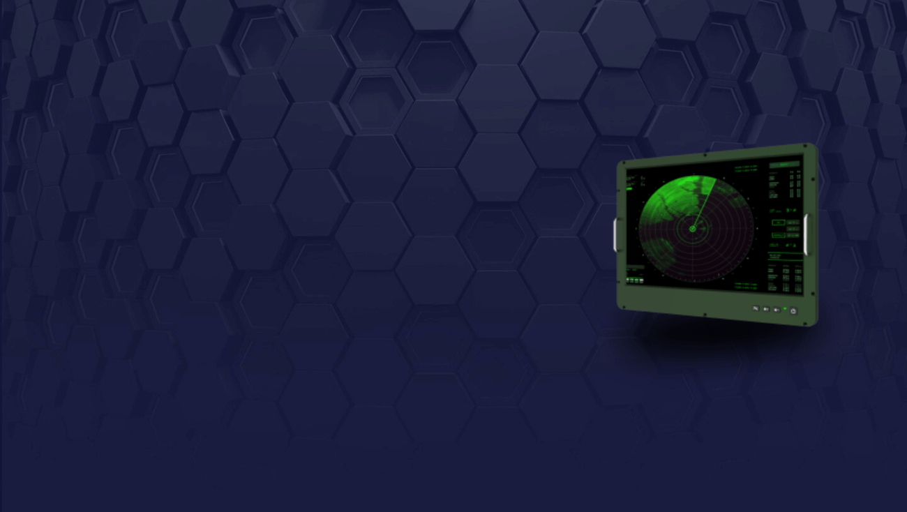 SKY24-P04 IP65 Askeri Gemi Tipi Panel PC