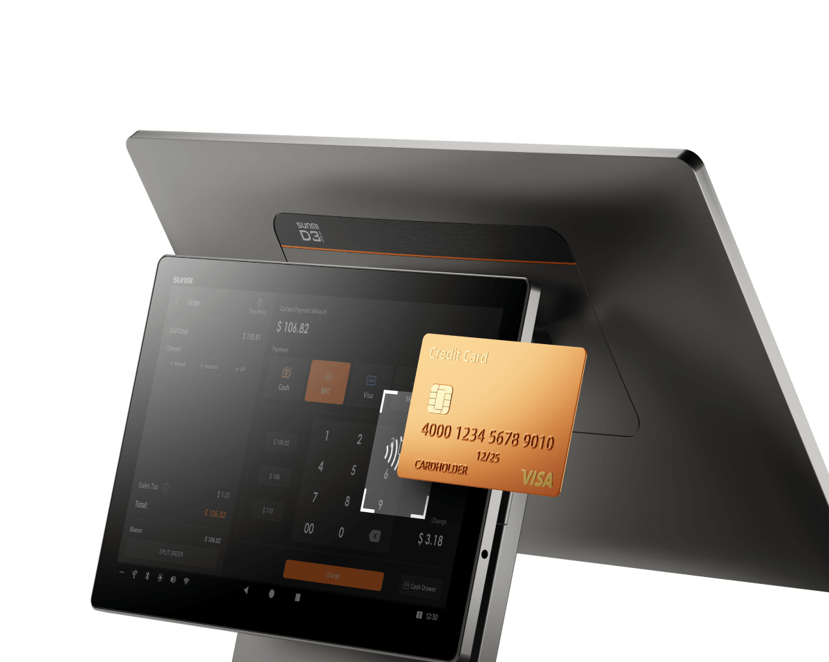 Sunmi D3 Pro Akıllı Masaüstü Terminal