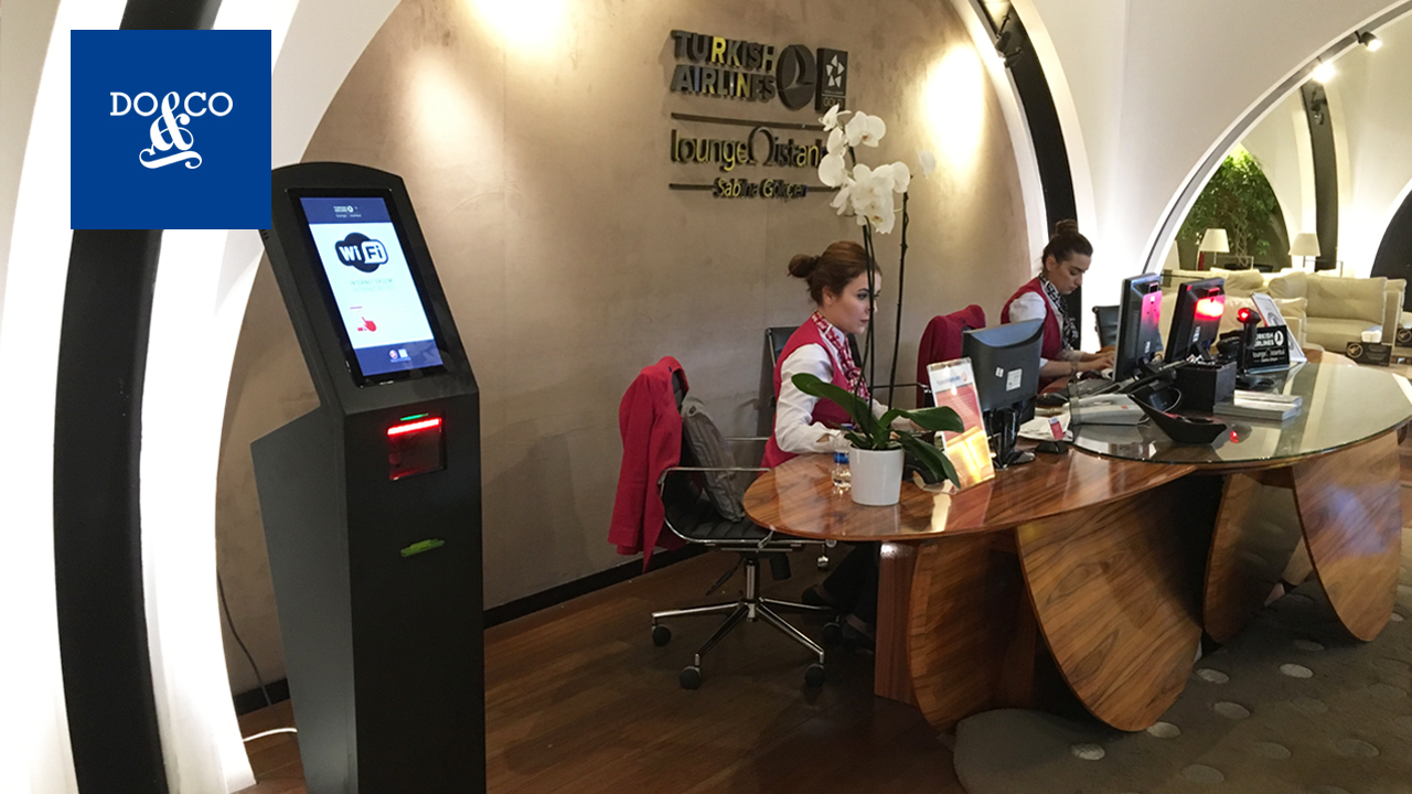 DO&CO CIP Lounge Kiosk Projesi