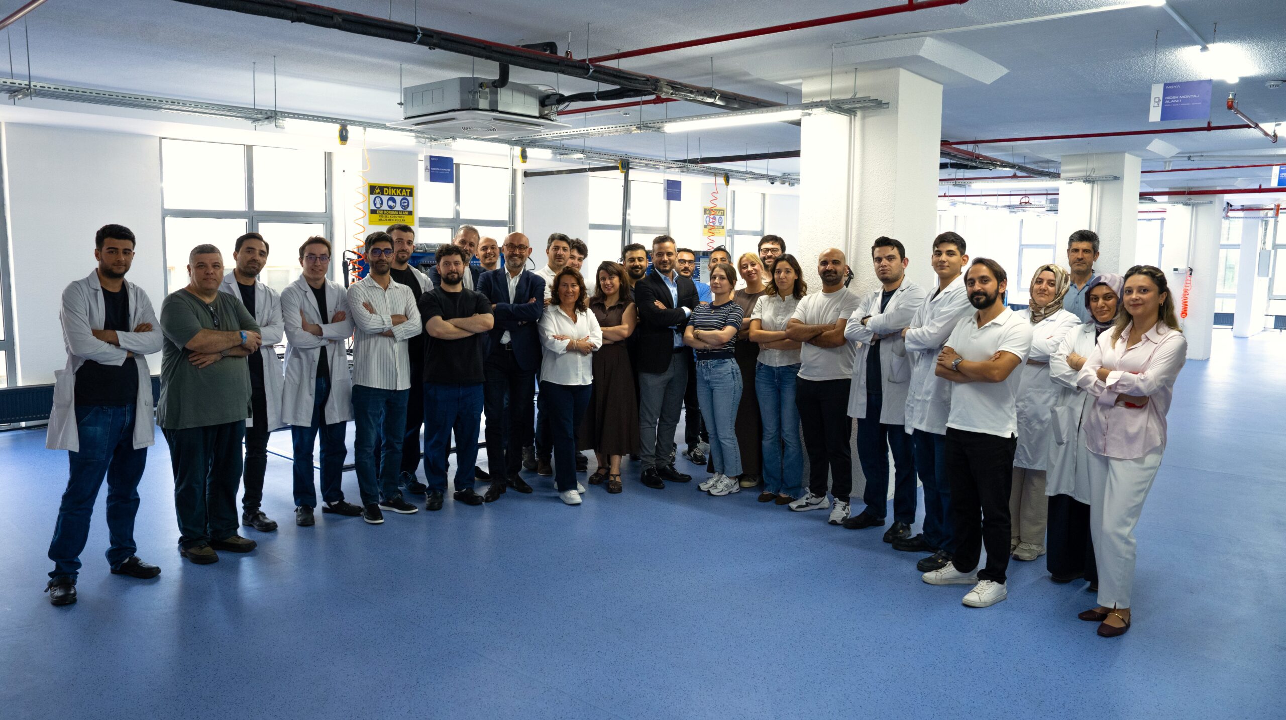 NoyaTech Yeni Üretim Katı Açılış Töreni