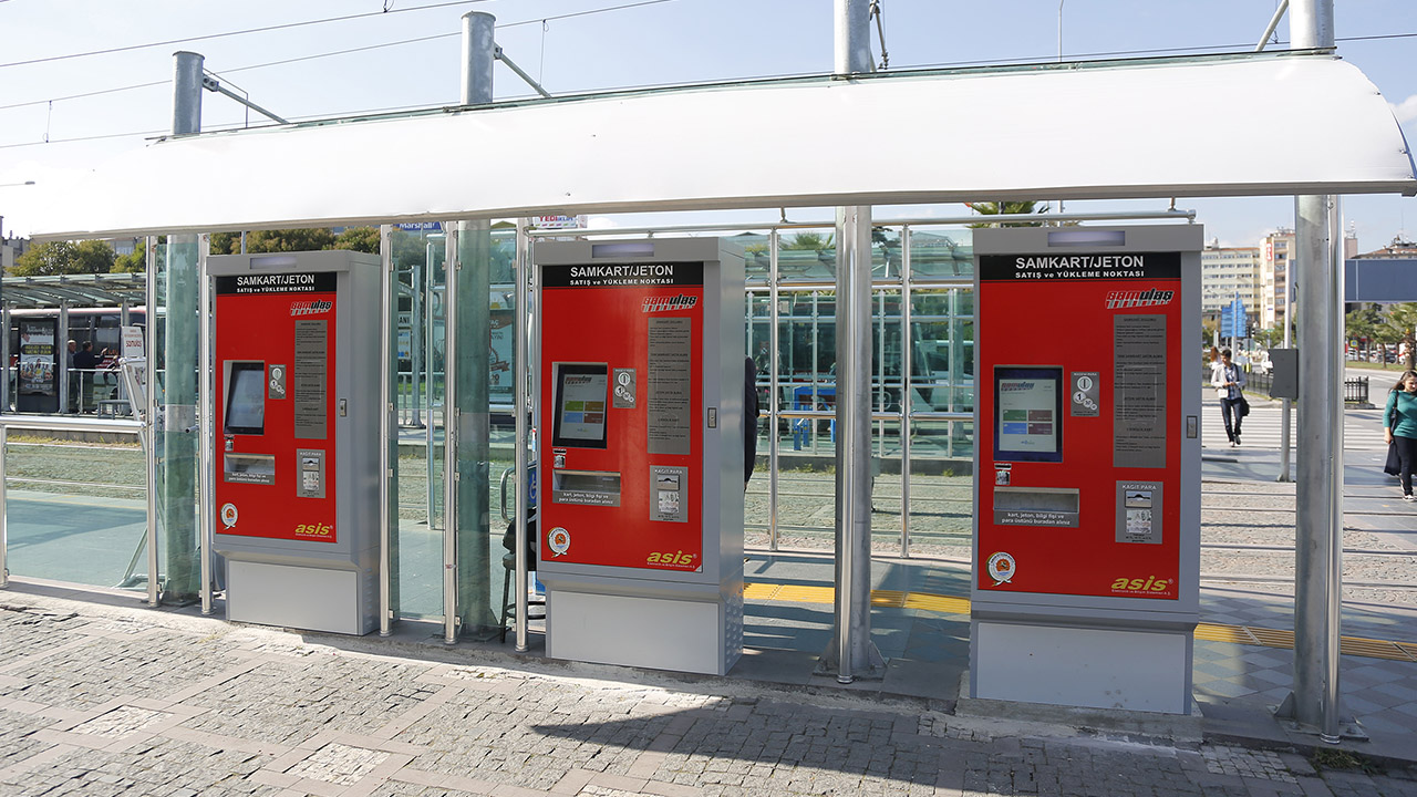 Samsun Büyükşehir Belediyesi Otomatik Samkart Dolum Kiosk Projesi