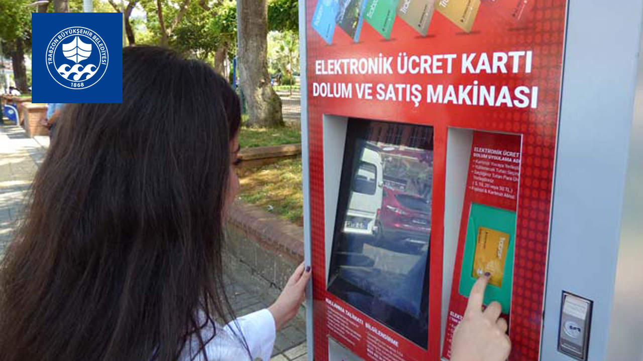 Trabzon Büyükşehir Belediyesi Dış Mekan Bilet Satış ve Kart Dolum Kiosk Projesi