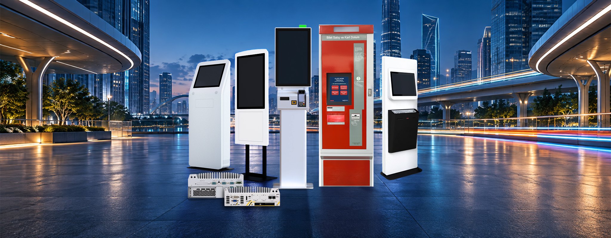 Akıllı şehir kiosk ve yerli donanım çözümleri