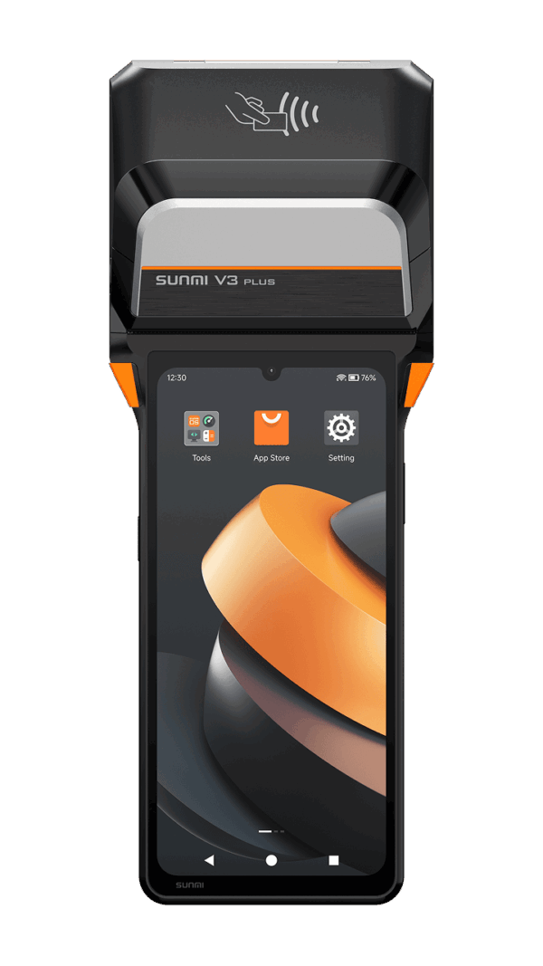 Sunmi V3 PLUS Yazıcılı Akıllı Mobil Terminal